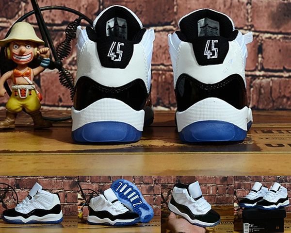 XI Concord 45 11S Space Jam Kids Basketball Shoes White Black Infant & Children toddler 11 trainers boy girl Youth tn sneakers
XI Concord 45 11S Space Jam Kids Basketball Shoes White Black Infant & Children toddler 11 trainers boy girl Youth tn sneakers
