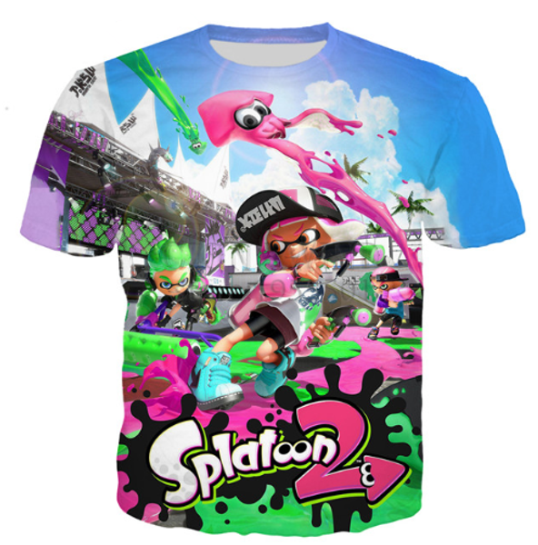 новинка мультфильм аниме splatoon 2 серии новейшие модные футболки 3d печать мужчины / женщины лето круглый воротник с коротким рукавом повс, White;black
новинка мультфильм аниме splatoon 2 серии новейшие модные футболки 3d печать мужчины / женщины лето круглый воротник с коротким рукавом повс, White;black