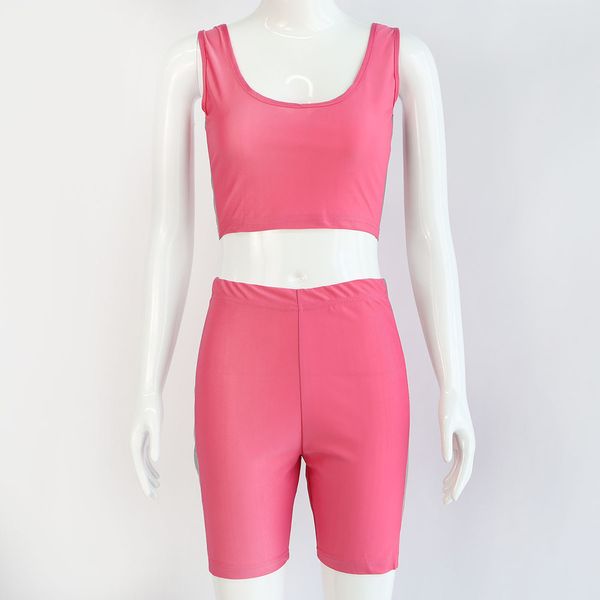 2019 navel back high heart waist close shorts street reflect light bar suit woman, Gray
2019 navel back high heart waist close shorts street reflect light bar suit woman, Gray