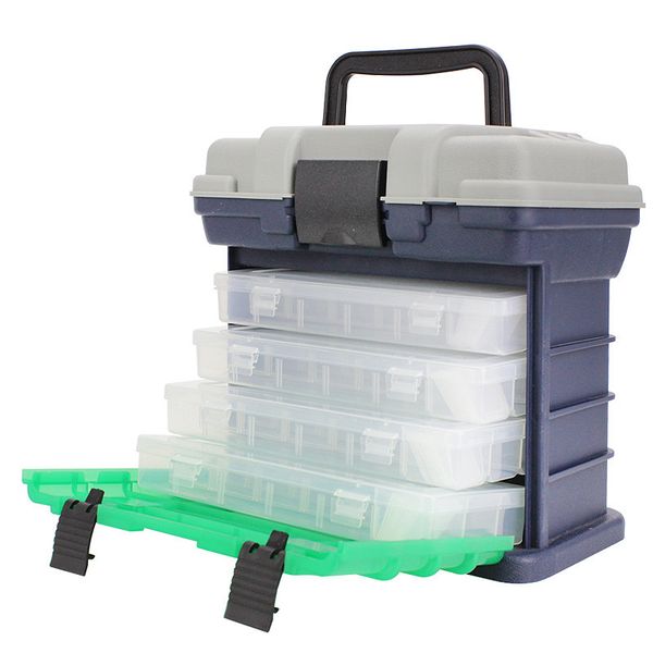 upgraded 5 layer fishing box luminous plastic large-capacity lures container fishing tackle tool storage case
upgraded 5 layer fishing box luminous plastic large-capacity lures container fishing tackle tool storage case