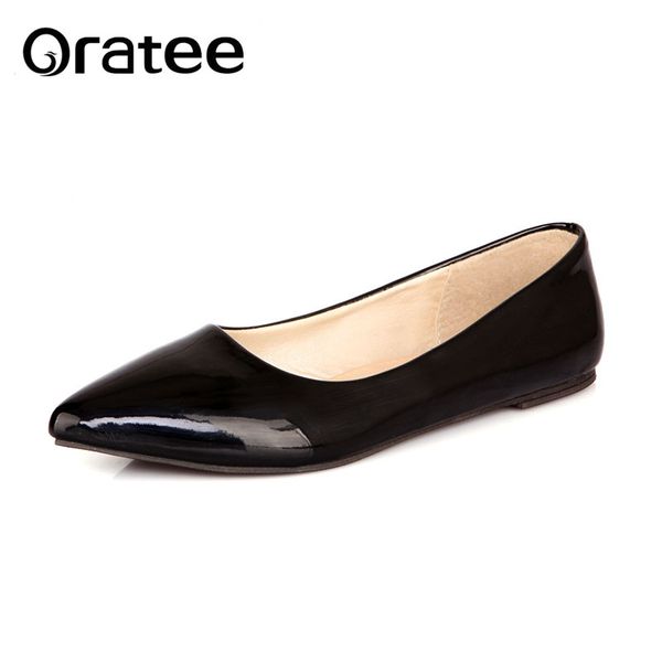 new fashion concise women's shallow shoes female vogue lady selling flats shoes plus size 31-43, Black
new fashion concise women's shallow shoes female vogue lady selling flats shoes plus size 31-43, Black