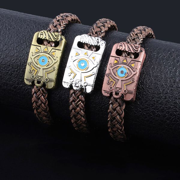 sg the legend of zelda sheikah slate breath of the wild bracelets bangles men women game cosplay pulsera jewelry gift, Black
sg the legend of zelda sheikah slate breath of the wild bracelets bangles men women game cosplay pulsera jewelry gift, Black