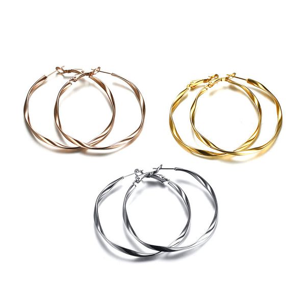 vnox trendy large hoop earrings for women gold color earing stainless steel circle earrings female jewelry oorbellen, Golden;silver
vnox trendy large hoop earrings for women gold color earing stainless steel circle earrings female jewelry oorbellen, Golden;silver