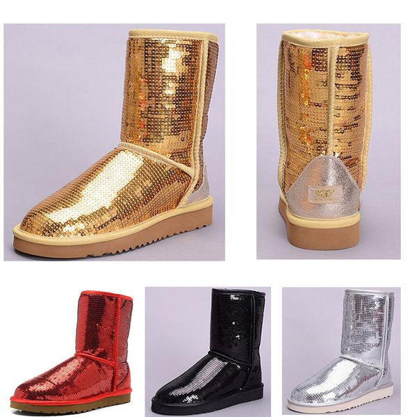 2019 classic WGG Women's Australia Women girl tall boots Snow Winter boots red yellow silver Glossy boots outdoor shoes
2019 classic WGG Women's Australia Women girl tall boots Snow Winter boots red yellow silver Glossy boots outdoor shoes