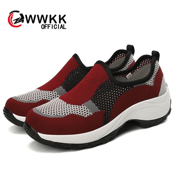 wwkk spring autumn women sneakers flats shoes mesh slip on tenis feminino ladies platform casual shoes creeper mocassin woman, Black
wwkk spring autumn women sneakers flats shoes mesh slip on tenis feminino ladies platform casual shoes creeper mocassin woman, Black