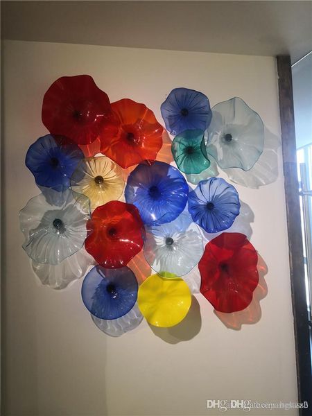 red blue elegant glass wall decoration blown glass plates murano glass style wall art plate lights
red blue elegant glass wall decoration blown glass plates murano glass style wall art plate lights