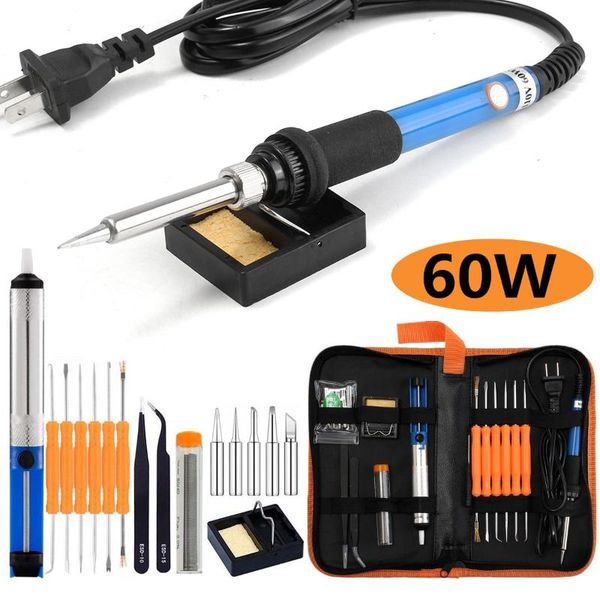 60w 110v electric soldering iron full set with adjustable temperature welding iron electronic repair tool kit
60w 110v electric soldering iron full set with adjustable temperature welding iron electronic repair tool kit