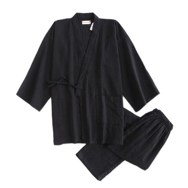 black spa homewear kimono robes for male 100% cotton pajamas sets japanese sauna robes male dressing gown pajamas set a9092, Black;brown
black spa homewear kimono robes for male 100% cotton pajamas sets japanese sauna robes male dressing gown pajamas set a9092, Black;brown