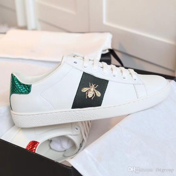 new designer shoes 100% ace leather sneaker men women classic trainers python tiger bee flower embroidered cock love sneakers, Black
new designer shoes 100% ace leather sneaker men women classic trainers python tiger bee flower embroidered cock love sneakers, Black