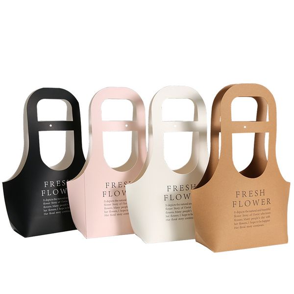 5pcs kraft paper bag folding portable flower box paper box for flowers packaging waterproof flower gift bag
5pcs kraft paper bag folding portable flower box paper box for flowers packaging waterproof flower gift bag