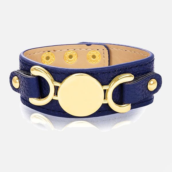 punk metal geometric leather bracelet for women new fashion charm girl wide buckle wrap bracelets multicolor comfort jewelry hot, Golden;silver
punk metal geometric leather bracelet for women new fashion charm girl wide buckle wrap bracelets multicolor comfort jewelry hot, Golden;silver