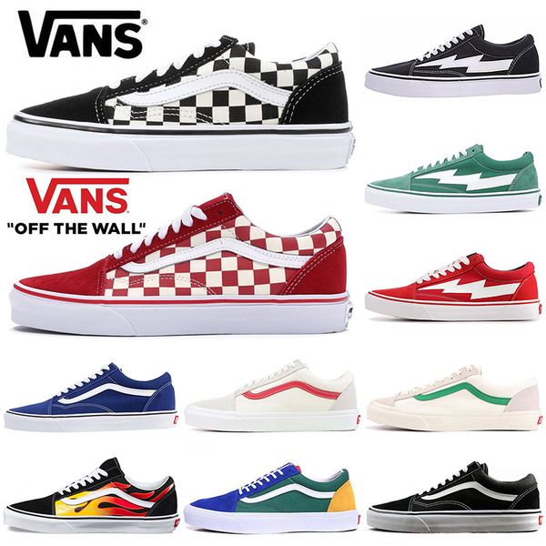 2020 wholesale new van men women designer thick bottom flat shoes fashion red black checkered trainer sneakers, White;red
2020 wholesale new van men women designer thick bottom flat shoes fashion red black checkered trainer sneakers, White;red