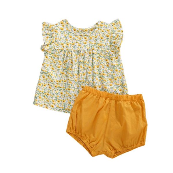 clothing sets 0-24m born infant kids baby girls clothes summer ruffle floral print o-neck sleeve dress shirt shorts pants 2pcs set, White
clothing sets 0-24m born infant kids baby girls clothes summer ruffle floral print o-neck sleeve dress shirt shorts pants 2pcs set, White