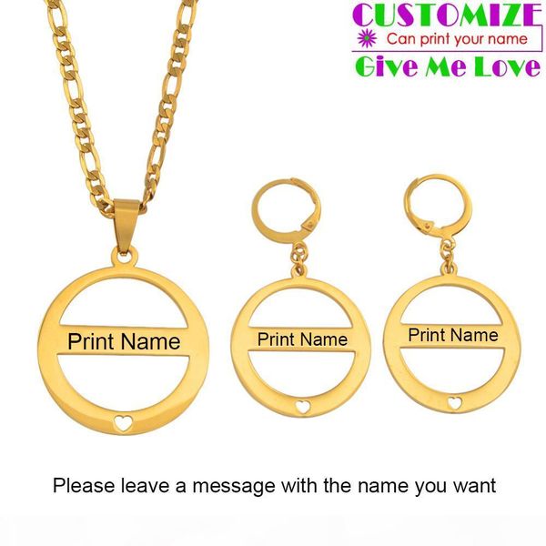 anniyo customize name with black ink pendant necklace earrings sets stainless steel letter jewelry personalized letters #056821, Silver
anniyo customize name with black ink pendant necklace earrings sets stainless steel letter jewelry personalized letters #056821, Silver