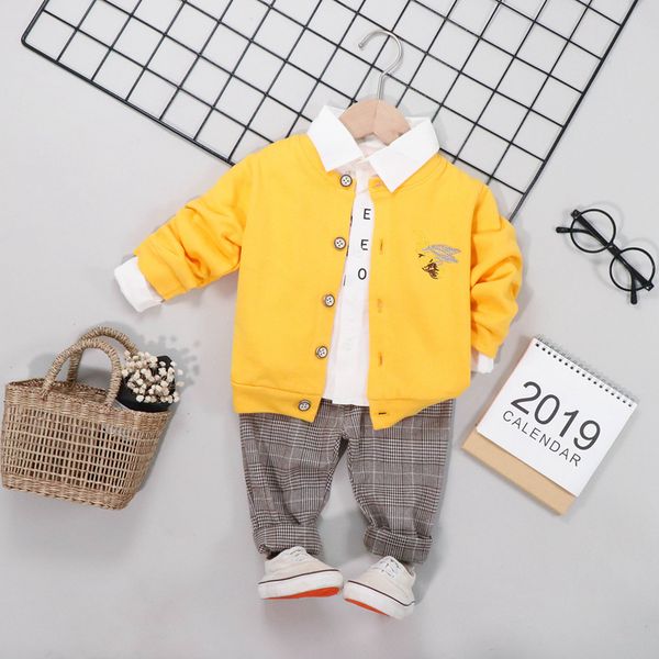осень baby boy одежда 3шт. детская одежда для девочки с длинным рукавом письма футболка + животных с принтом толстовка пальто + брюки повсед, White
осень baby boy одежда 3шт. детская одежда для девочки с длинным рукавом письма футболка + животных с принтом толстовка пальто + брюки повсед, White