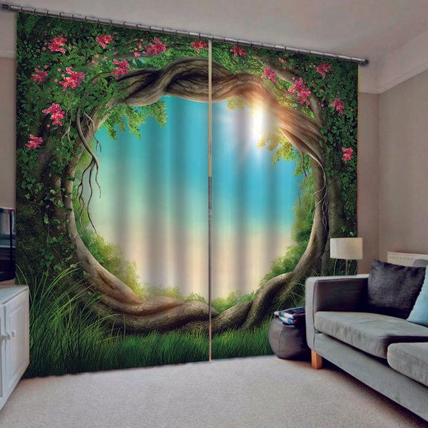 blackout curtains for bedroom window curtains for living room landscape tree hole 3d curtains
blackout curtains for bedroom window curtains for living room landscape tree hole 3d curtains