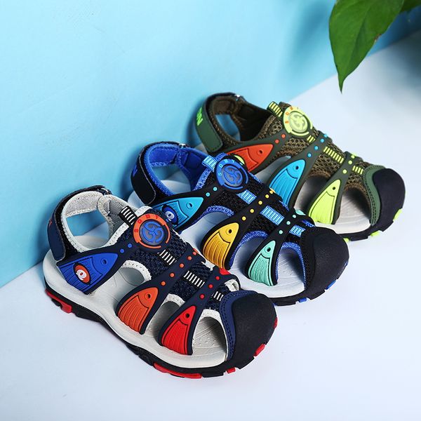 boys outdoor kids leisure sports sandals primary and secondary school students beach non-slip wear-resistant shoes, Black;red
boys outdoor kids leisure sports sandals primary and secondary school students beach non-slip wear-resistant shoes, Black;red