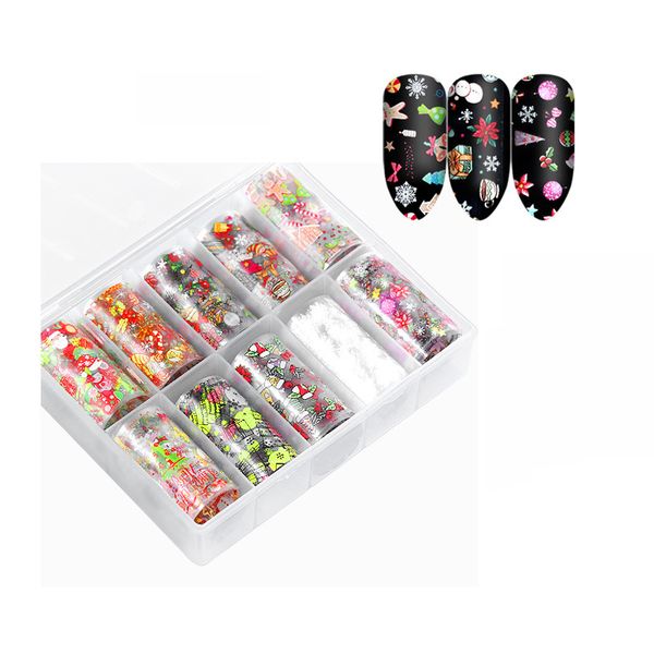 christmas nail applique winter nail art stickers diy manicure water accessories star stickers 1box/set, Black
christmas nail applique winter nail art stickers diy manicure water accessories star stickers 1box/set, Black