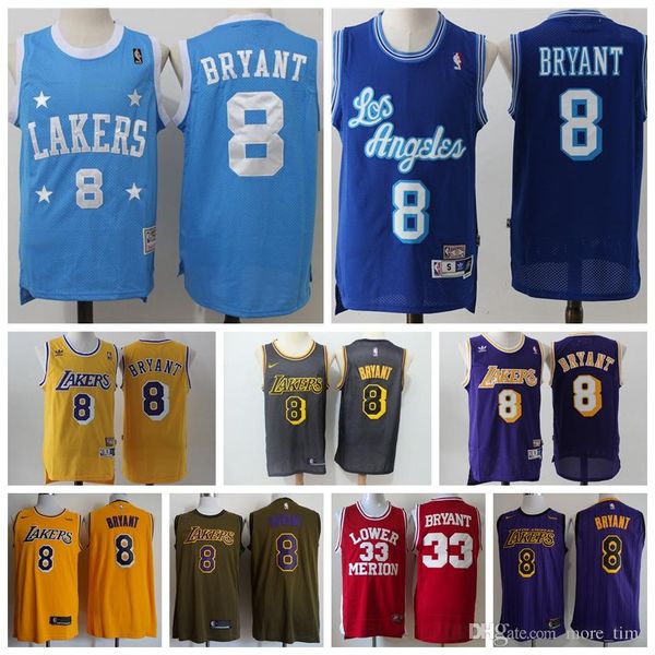 retro mitchell & ness retro classic kobe #8 bryant basketball jersey stitched embroidery mesh retro los angeles lakers bryant s, Black
retro mitchell & ness retro classic kobe #8 bryant basketball jersey stitched embroidery mesh retro los angeles lakers bryant s, Black