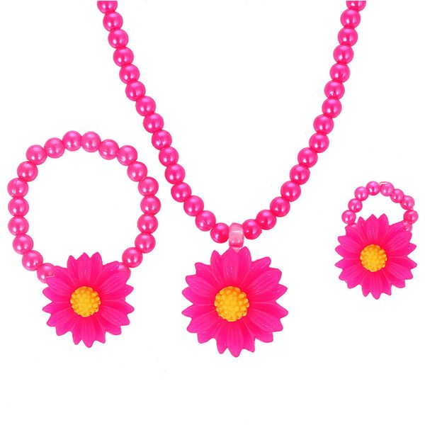 Handmade Baby photography Jewelry Set Flower Pendant Necklace Bracelet Ring Set Kids Jewelry Set Children Accessories
Handmade Baby photography Jewelry Set Flower Pendant Necklace Bracelet Ring Set Kids Jewelry Set Children Accessories