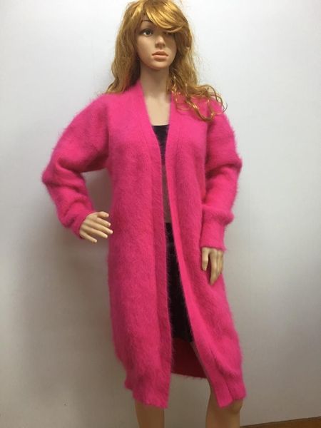 custom) new natural plush mink cashmere sweater lady long coat cardigan sweater s19412, White
custom) new natural plush mink cashmere sweater lady long coat cardigan sweater s19412, White