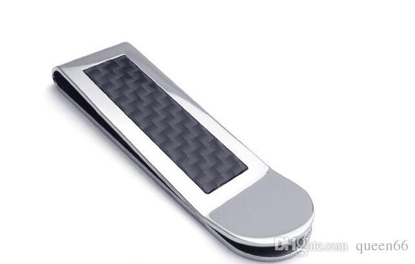 new arrival jewelry personality trends men's style money clip stainless steel rectangle carbon fiber clip wallet 53mm*16mm*5mm, Black
new arrival jewelry personality trends men's style money clip stainless steel rectangle carbon fiber clip wallet 53mm*16mm*5mm, Black