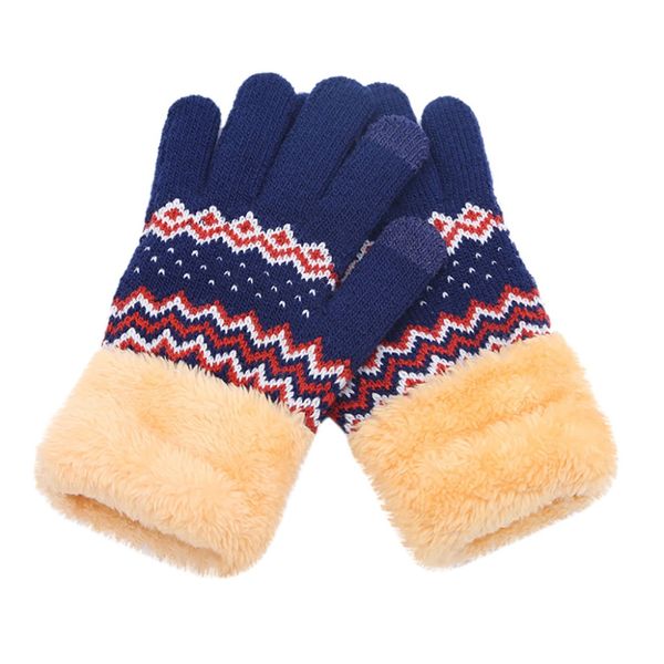 fashion-womens men gloves winter geometric knit click screen fingers screen warm fleece gloves 117, Blue;gray
fashion-womens men gloves winter geometric knit click screen fingers screen warm fleece gloves 117, Blue;gray