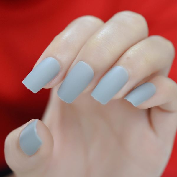fashion grandma gray matte finished press on false nail grey frosted acrylic full cover fake faux nails glue sticker, Red;gold
fashion grandma gray matte finished press on false nail grey frosted acrylic full cover fake faux nails glue sticker, Red;gold