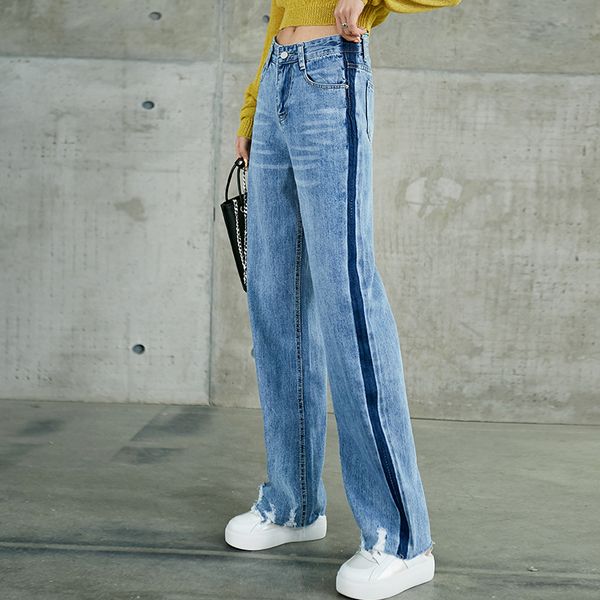 high waist cotton korean blue jeans women pants spring summer denim jeans for women female
high waist cotton korean blue jeans women pants spring summer denim jeans for women female