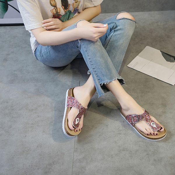 nice beach cork flip flops slipper 2121 casual summer women mixed color outdoors double buckle strap flat shoe plus size 37-53, Black
nice beach cork flip flops slipper 2121 casual summer women mixed color outdoors double buckle strap flat shoe plus size 37-53, Black
