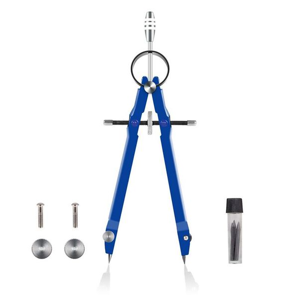 professional compass, compass geometry set with lock, math and precision compass, metal and durable for solid and plane pre
professional compass, compass geometry set with lock, math and precision compass, metal and durable for solid and plane pre
