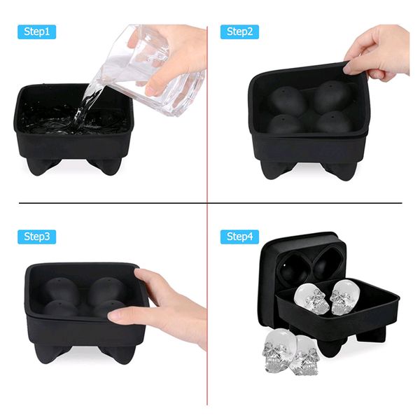 1pc large ice cube maker pudding mold 3d skull silicone mold diy ice maker household use kitchen bar accessories
1pc large ice cube maker pudding mold 3d skull silicone mold diy ice maker household use kitchen bar accessories
