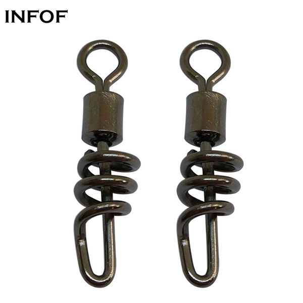 infof brand 500pcs/lot f2016 barrel swivel rolling swivel with screwed snap fishing tackle fishing swivel fishing accessory wholesal
infof brand 500pcs/lot f2016 barrel swivel rolling swivel with screwed snap fishing tackle fishing swivel fishing accessory wholesal