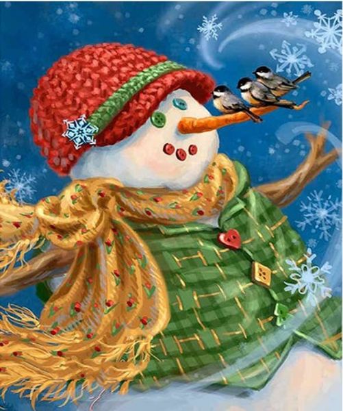 Full Square/Round Drill 5D DIY Diamond Painting "Cartoon snowman" Embroidery Cross Stitch Mosaic Home Decor Art Experience toys Gift A0672
Full Square/Round Drill 5D DIY Diamond Painting "Cartoon snowman" Embroidery Cross Stitch Mosaic Home Decor Art Experience toys Gift A0672