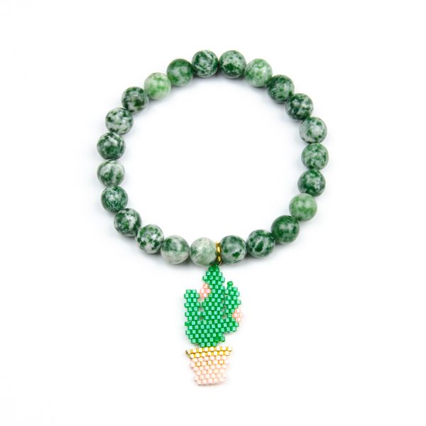 handmade jewellery charm bracelet for women handmade cute cactus beads bracelet miyuki joyeria braclets natural stone, Golden;silver
handmade jewellery charm bracelet for women handmade cute cactus beads bracelet miyuki joyeria braclets natural stone, Golden;silver