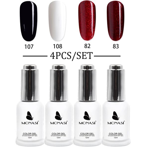 4pcs/set gel polish kit ,12ml bright red sparkles glitter shimmer varnish,uv led professional marnicure nail art larquer, Red;pink
4pcs/set gel polish kit ,12ml bright red sparkles glitter shimmer varnish,uv led professional marnicure nail art larquer, Red;pink