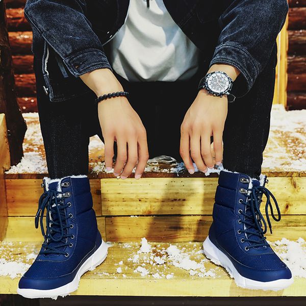 aodlee winter boots men big size 48 couple plush fur warm snow ankle boots men casual shoes waterproof ankle botas hombre, Black
aodlee winter boots men big size 48 couple plush fur warm snow ankle boots men casual shoes waterproof ankle botas hombre, Black