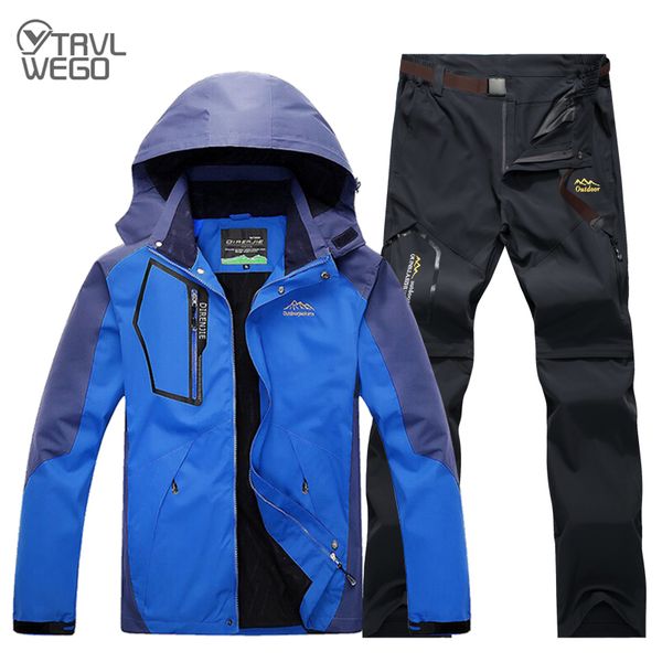 trvlwego men autumn spring fishing hiking jackets camping trekking pants outdoor travel quick dry trousers set plus size, Blue;black
trvlwego men autumn spring fishing hiking jackets camping trekking pants outdoor travel quick dry trousers set plus size, Blue;black