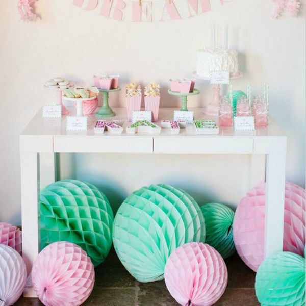 1шт / серия multiple размеры бумаги honeycomb шары фонарь birthday party украшения дети душа ребенка рождественские украшения для дома
1шт / серия multiple размеры бумаги honeycomb шары фонарь birthday party украшения дети душа ребенка рождественские украшения для дома
