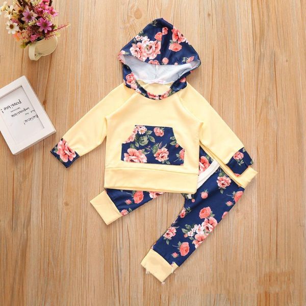 newborn baby girl clothes autumn flower baby girl outfit long sleeve hooded t-shirt +pants 2pcs infant clothing set, White
newborn baby girl clothes autumn flower baby girl outfit long sleeve hooded t-shirt +pants 2pcs infant clothing set, White