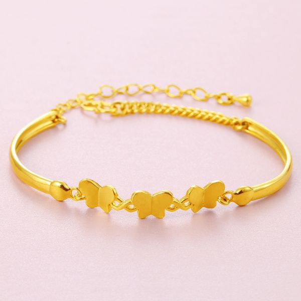 vietnam sand gold bracelet gold-plated velvet sand ladies bracelet imitation gold three butterfly brass, Golden;silver
vietnam sand gold bracelet gold-plated velvet sand ladies bracelet imitation gold three butterfly brass, Golden;silver