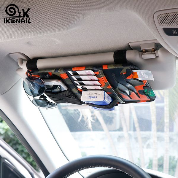 iksnail auto car accessories sunglasses clip storage bag camouflage sun visor pen&bill&cd&paper towel&card holder storage box
iksnail auto car accessories sunglasses clip storage bag camouflage sun visor pen&bill&cd&paper towel&card holder storage box