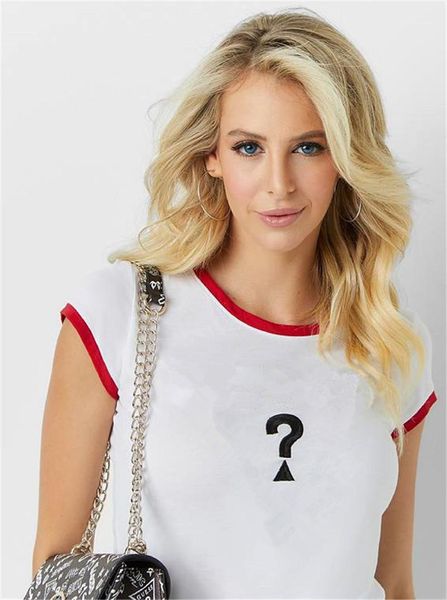 solid color triangle letter printed short sleeve summer women tshirts uas jeans women designer tshirts fashion, White
solid color triangle letter printed short sleeve summer women tshirts uas jeans women designer tshirts fashion, White