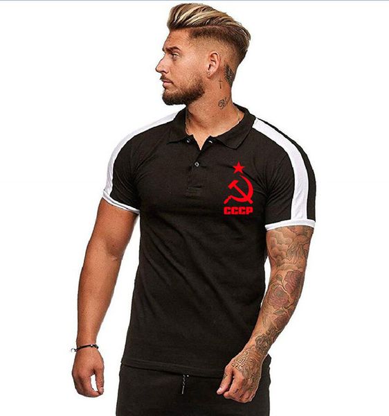 summer men's polo shirt for cccp car solid color t shirts cotton mens short sleeve mens fashion lapel clothes
summer men's polo shirt for cccp car solid color t shirts cotton mens short sleeve mens fashion lapel clothes