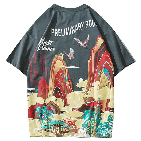 Januarysnow 2020 Streetwear T Shirt Men Hip Hop Chinese Colorful Fairyland Tshirt Short Sleeve Cotton Summer T-Shirt Fashion Tops Tees Print
Januarysnow 2020 Streetwear T Shirt Men Hip Hop Chinese Colorful Fairyland Tshirt Short Sleeve Cotton Summer T-Shirt Fashion Tops Tees Print