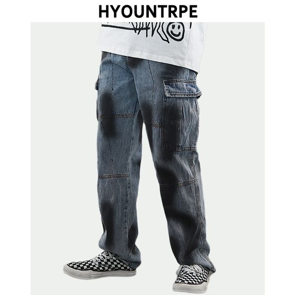high street graffiti printed pants mens side pocket straight zipper cargo trouser hip hop streetwear casual loose joggers pants, Black
high street graffiti printed pants mens side pocket straight zipper cargo trouser hip hop streetwear casual loose joggers pants, Black