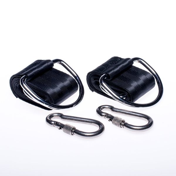 2 x rope lock tie strength polyester webbing straps safe ropes outdoor swing straps hammock straps load 300kg black 5*150cm
2 x rope lock tie strength polyester webbing straps safe ropes outdoor swing straps hammock straps load 300kg black 5*150cm