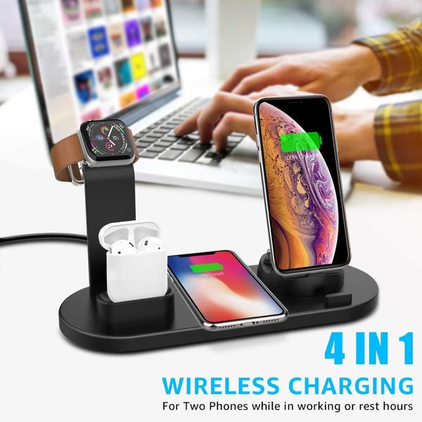 Wirele charger 4 in 1 wirele charging dock compatible with apple watch 5 and airpod charging tation fa t wirele charging tand
Wirele charger 4 in 1 wirele charging dock compatible with apple watch 5 and airpod charging tation fa t wirele charging tand