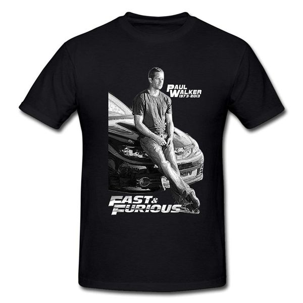 new walker street racinger fast furious t-shirt mens casual black shirts, White;black
new walker street racinger fast furious t-shirt mens casual black shirts, White;black