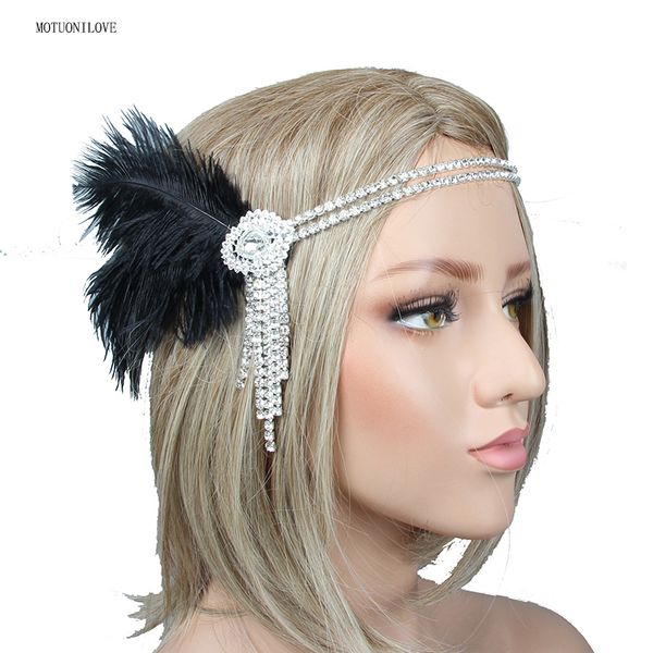 elegant silver rhinestone bride headband with black feather sparkle crystal womens headwear for wedding party bridal headdress
elegant silver rhinestone bride headband with black feather sparkle crystal womens headwear for wedding party bridal headdress